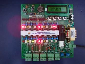 CONTROLADORA SEMAFÓRICA 4 FASES + PEDESTRE 02